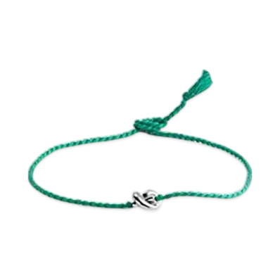 Bottega Veneta Friendship Bracelet "Flash Green"