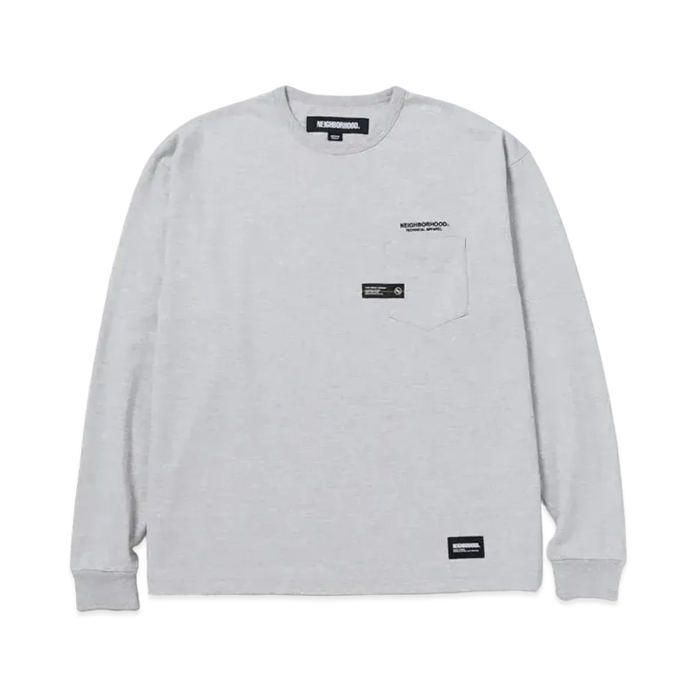 NEIGHBORHOOD Classic-P Crewneck LS "Gray"