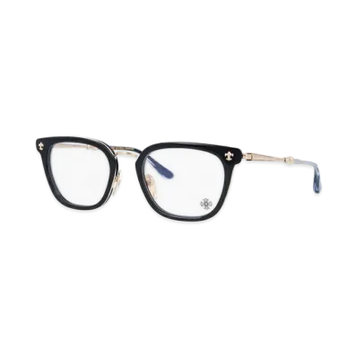 Chrome Hearts STRAPADICTOME 51 Square "Black/Gold"
