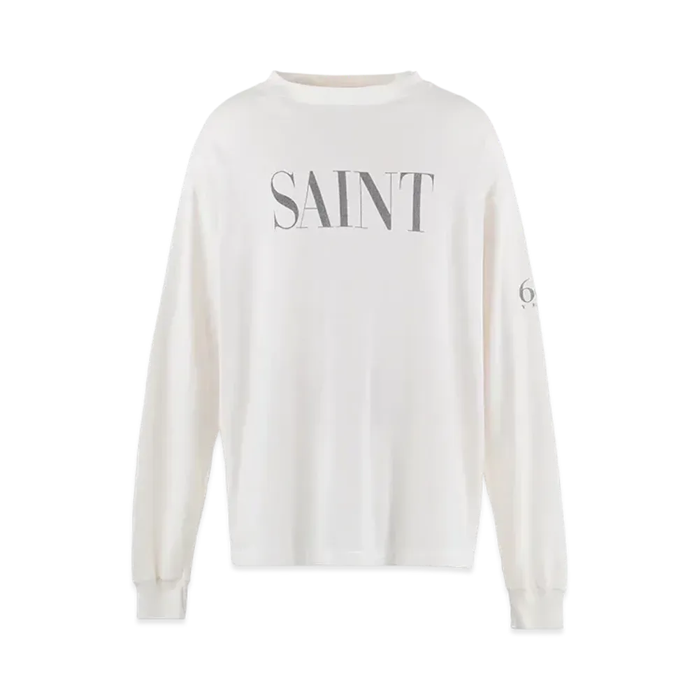 SAINT Mxxxxxx LS Tee Saint "White"