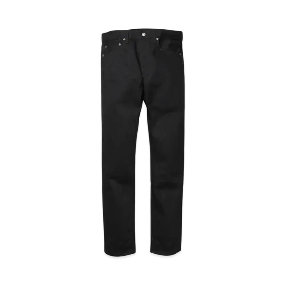 WACKO MARIA GP-D-101 RIVER TIGHT FIT SELVEDGE JEANS "Black"
