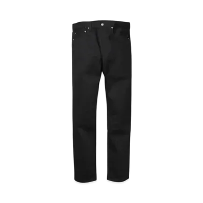 WACKO MARIA GP-D-101 RIVER TIGHT FIT SELVEDGE JEANS "Black"