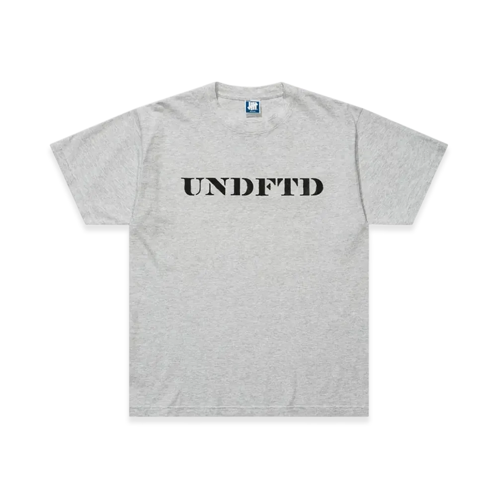 UNDEFEATED Stencil S/S Tee "Gray"