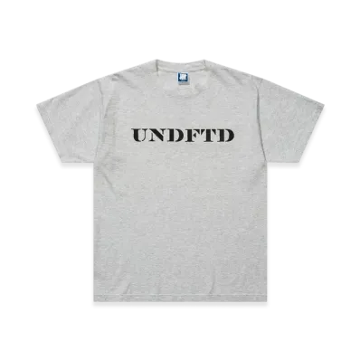UNDEFEATED Stencil S/S Tee "Gray"