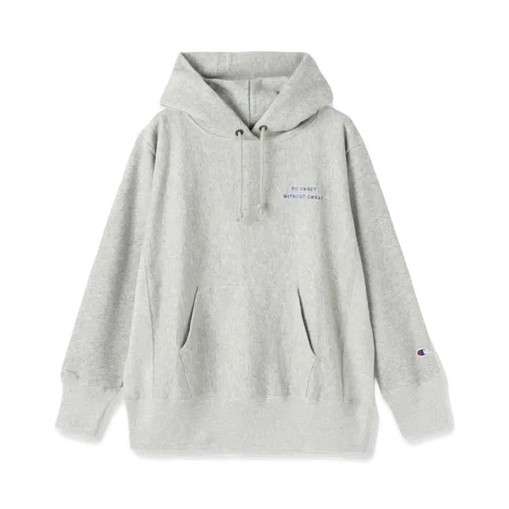 Champion x Ron Herman French Terry Sweat Hoodie "Gray"