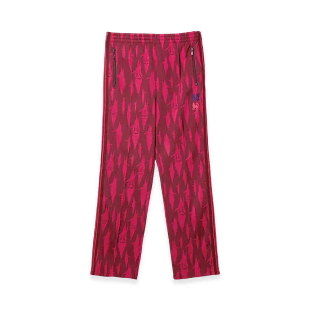 NEEDLES x Sasquatchfabrix. Track Pant "Origami Crane" "Red"