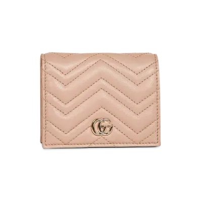GUCCI Women's Leather Wallet "Pink"