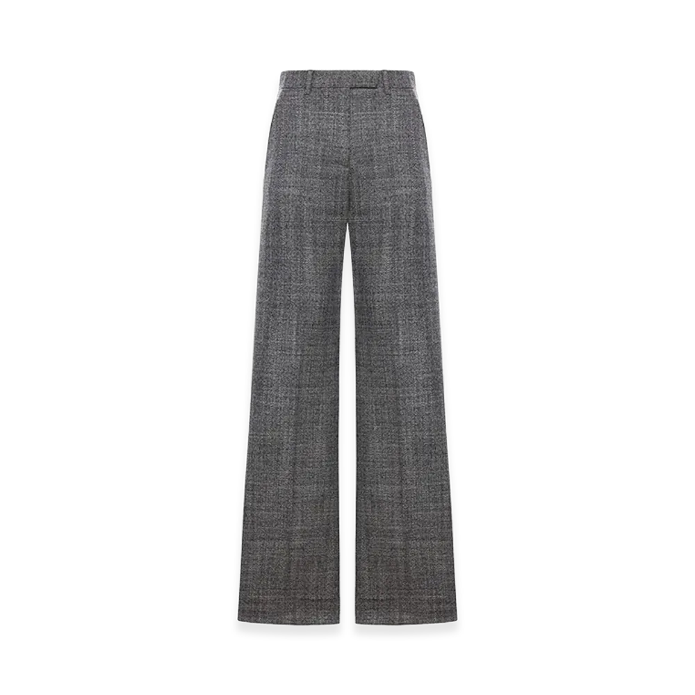 Valentino Women's Two-Tone Wool Palazzo Pant "Multicolor"