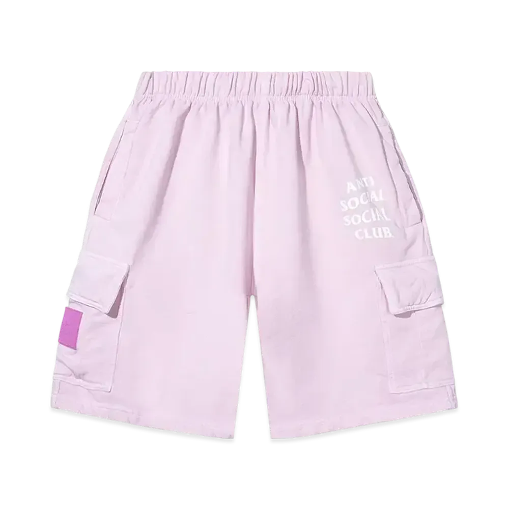 ANTI SOCIAL SOCIAL CLUB Mind Games Sweatshorts "Pale Pink"