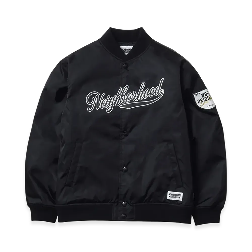 NEIGHBORHOOD Ot. Baseball Jacket "Black"