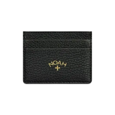 Noah Leather Cardholder "Black"