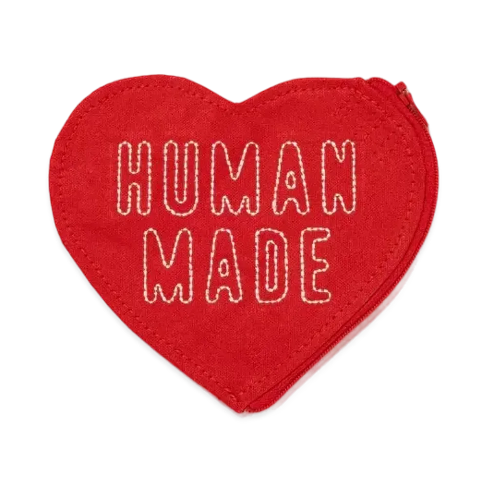 HUMAN MADE Heart Bank Pouch "Red"