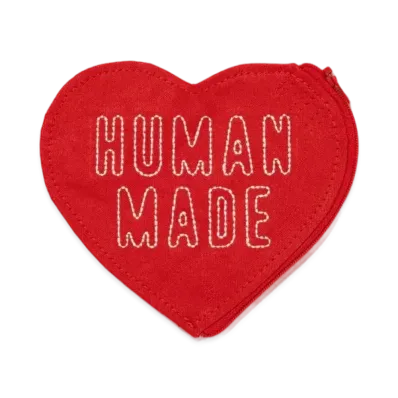 HUMAN MADE Heart Bank Pouch "Red"