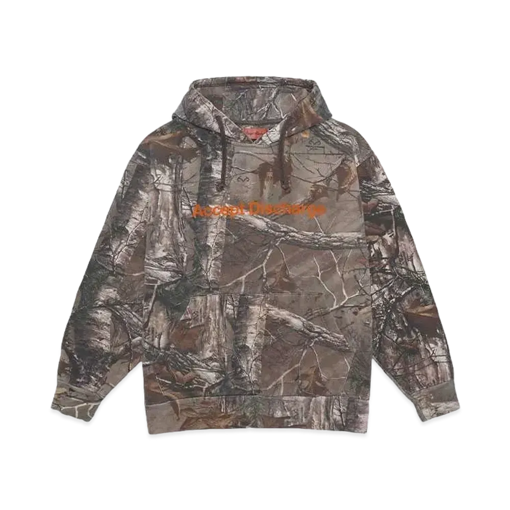 ACCEPT DISCHARGE Tree camo FoodieTops "CAMO"