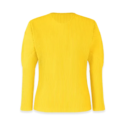 HOMME PLISSE ISSEY MIYAKE Color Pleats "Citrine Yellow"