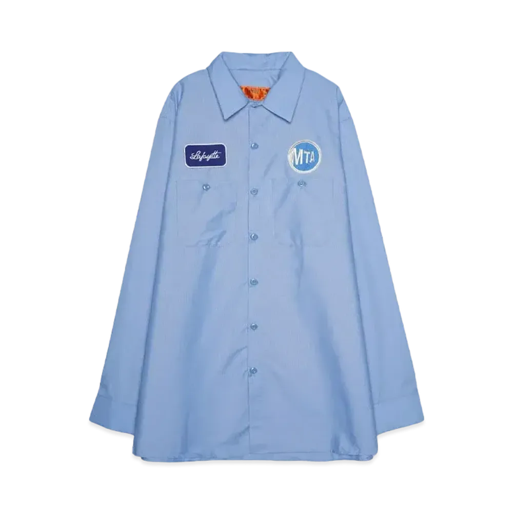 MTA x LFYT WORK SHIRTS "BLUE"