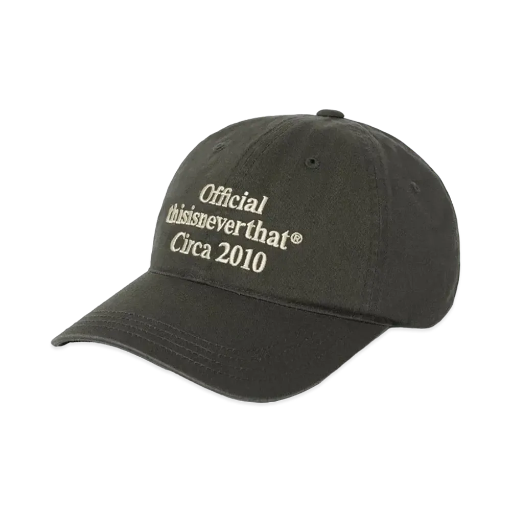 thisisneverthat Times Cap "Charcoal"