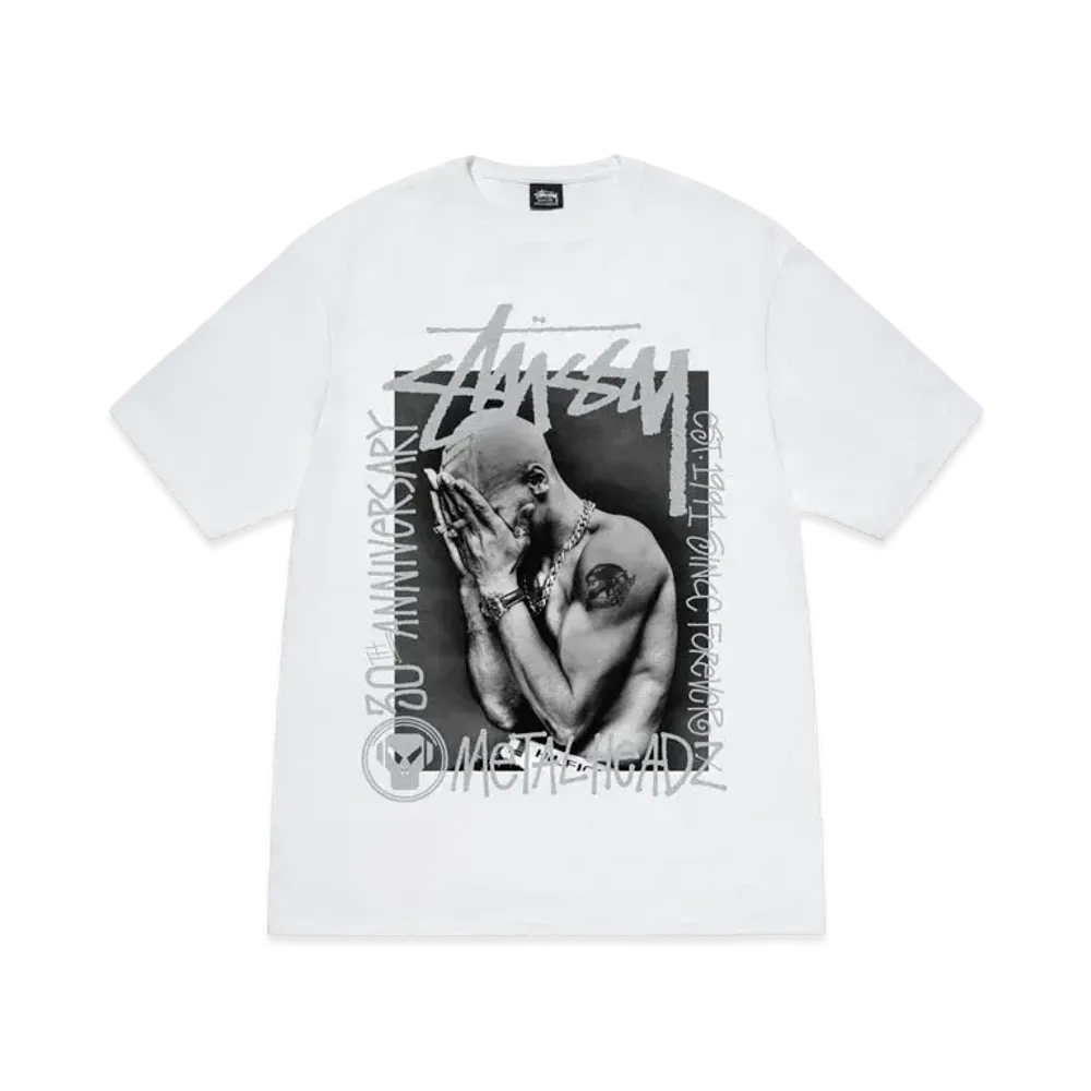 Stussy x Goldie Metalheadz 30 Tee "White"
