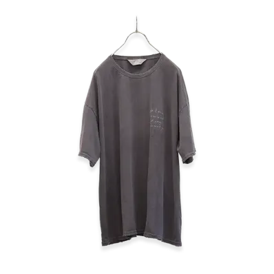 ANCELLM Message T-Shirt "Purple"