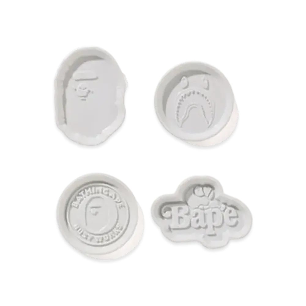 A BATHING APE Hasamiyaki Soy Sauce Dish "White"