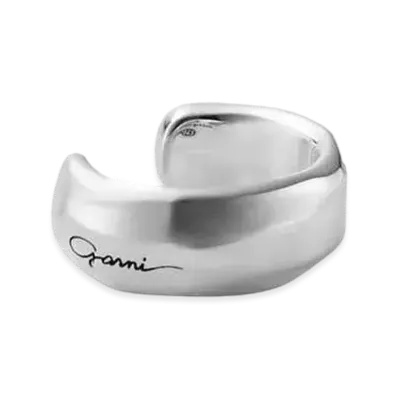 GARNI Crockery Ring Ear Cuff "SILVER"