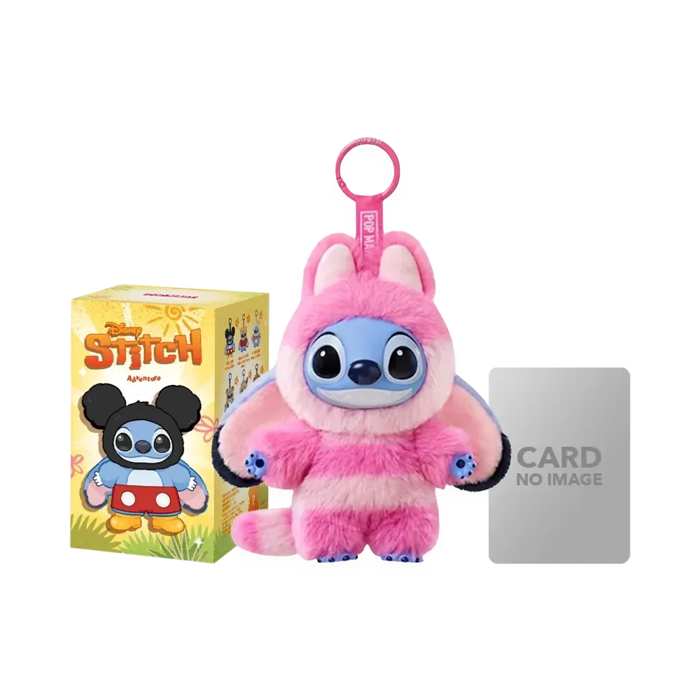 スティッチ ぬいぐるみ ピンク ダンボ ポップマート スティッチ アドベンチャー シリーズ ぬいぐるみ
