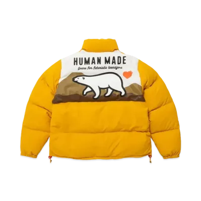HUMAN MADE DOWN JACKET "Yellow"