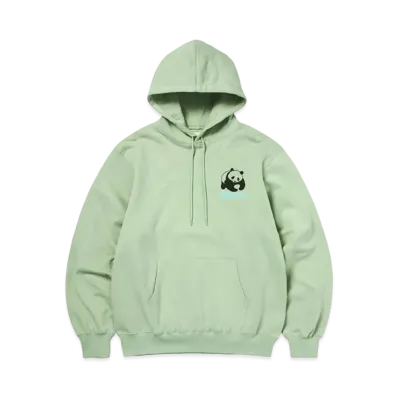 thisisneverthat Panda Hoodie "Pale Green"