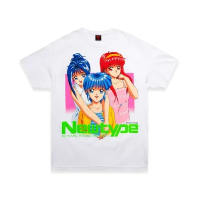 Geeks Rule x Newtype x Tokimeki Memorial Drama Series 15 Silkscreen Printing T Shirt "White"