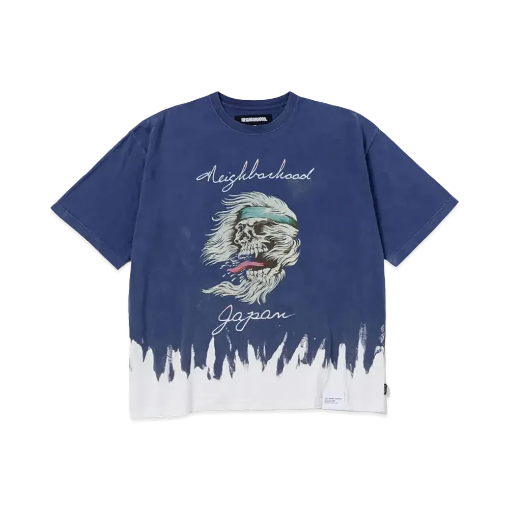 NEIGHBORHOOD Savage Crewneck SS "Navy"