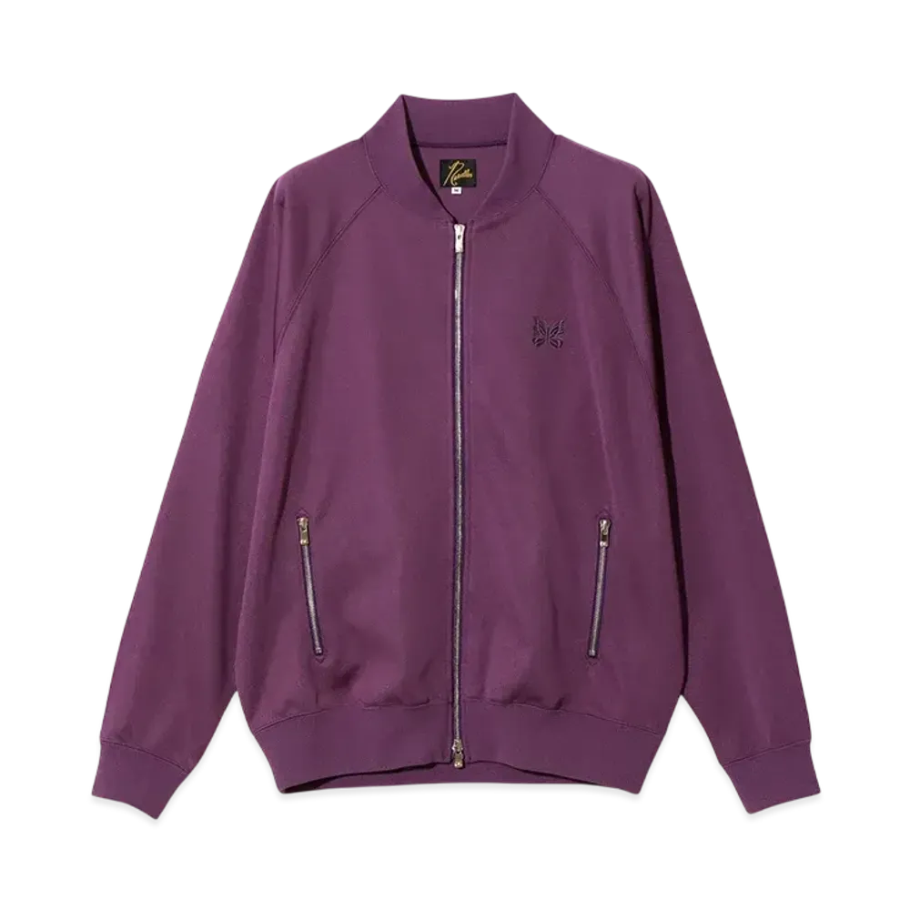 NEEDLES Dolman Sleeve Track Jacket - Poly Smooth "Purple"