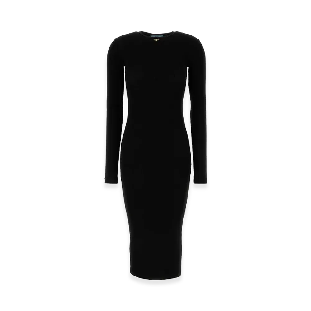 PRADA Women's Jersey Dress "Black"