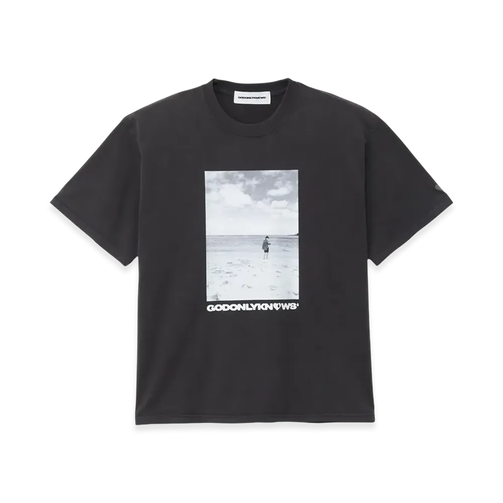 GOD ONLY KNOWS Photo Sea T-Shirt "Black"