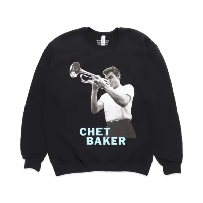 WACKO MARIA CHET BAKER / SWEAT SHIRT #2 "Black"