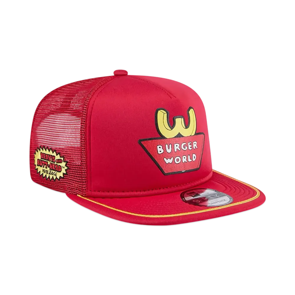 NEW ERA 9Fifty A-Frame Tracker Beavis and Butt-Head "Red"