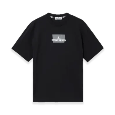 Stone Island 2100016 Combed Organic Cotton Jersey "Black"