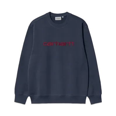 Carhartt WIP Carhartt Sweat "Air Force Blue/Malbec"