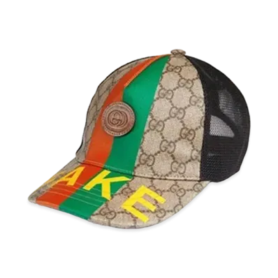 GUCCI FAKE/NOT Baseball Cap