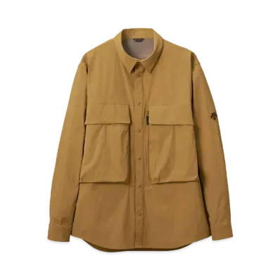 DESCENTE ALLTERRAIN 81 Over L/S Shirt "Coyote Brown"