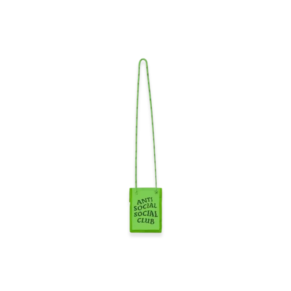 ANTI SOCIAL SOCIAL CLUB x Minecraft Neck Wallet "Green"