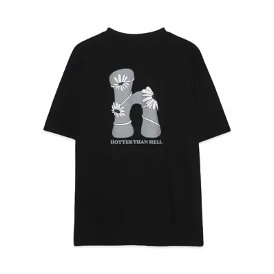 HTH H flower logo Tee Exclusive "BLACK"