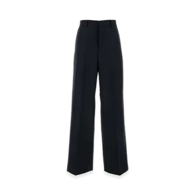AMI PARIS Women's Wool Pant "Midnight Blue"