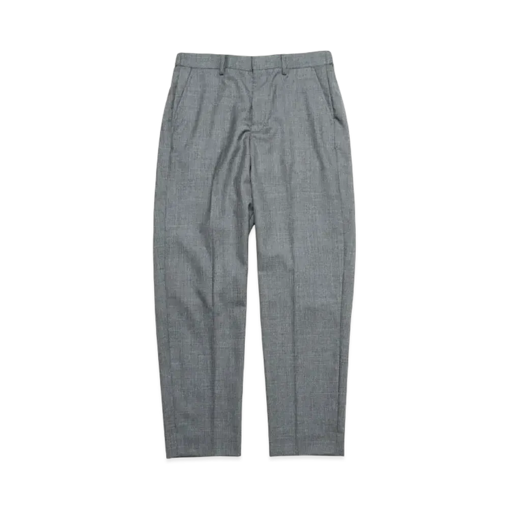SOPHNET. Summer Merino Wool Tapered Easy Slacks "Gray"