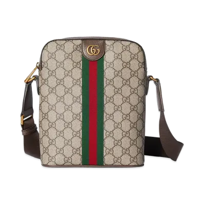 GUCCI Printed Canvas Small Ophidia Crossbody Bag "Printed"