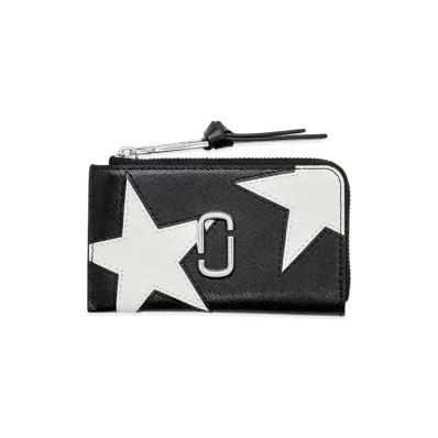 Marc Jacobs The Star Patchwork Utility Snapshot Top Zip Multi Wallet