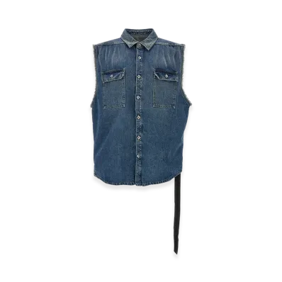 Rick Owens DRKSHDW Sl Tommy Jumbo' Shirt "Blue"