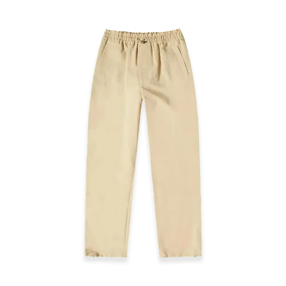 AURALEE Washi Hi Density Easy Pants "Ivory Beige"