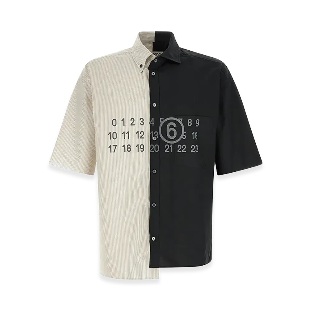 MM6 Maison Margiela Patchwork Shirt "Black"