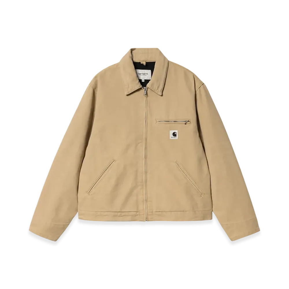 Carhartt WIP Women's Dearborn Canvas OG Detroit Jacket "Bourbon/Bourbon Aged Canvas"