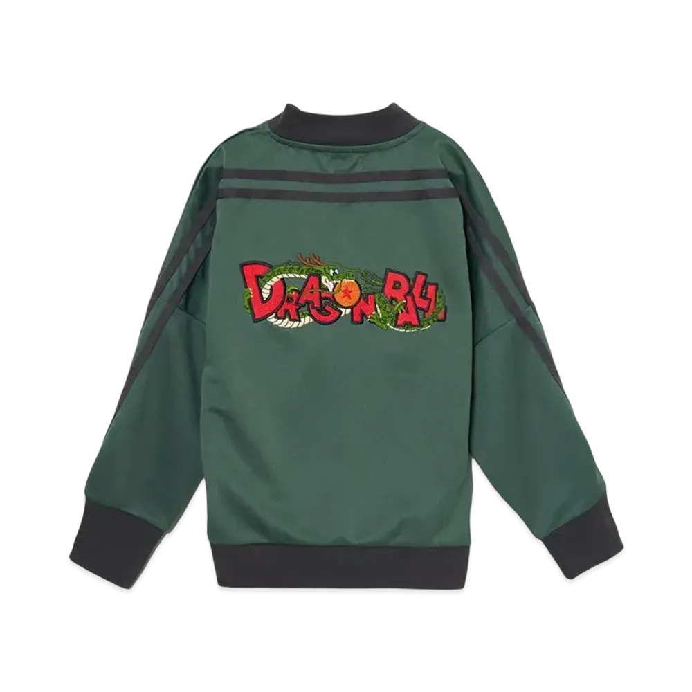 graniph x Dragon Ball Goku And Krillin Kids Jersey Zip Blouson "Khaki"